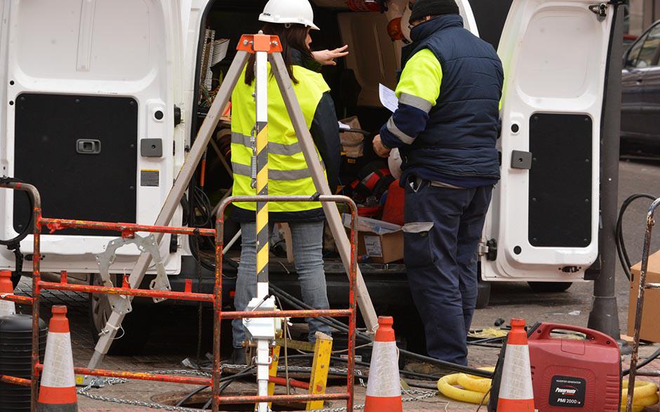 camion assainissement Le Pecq